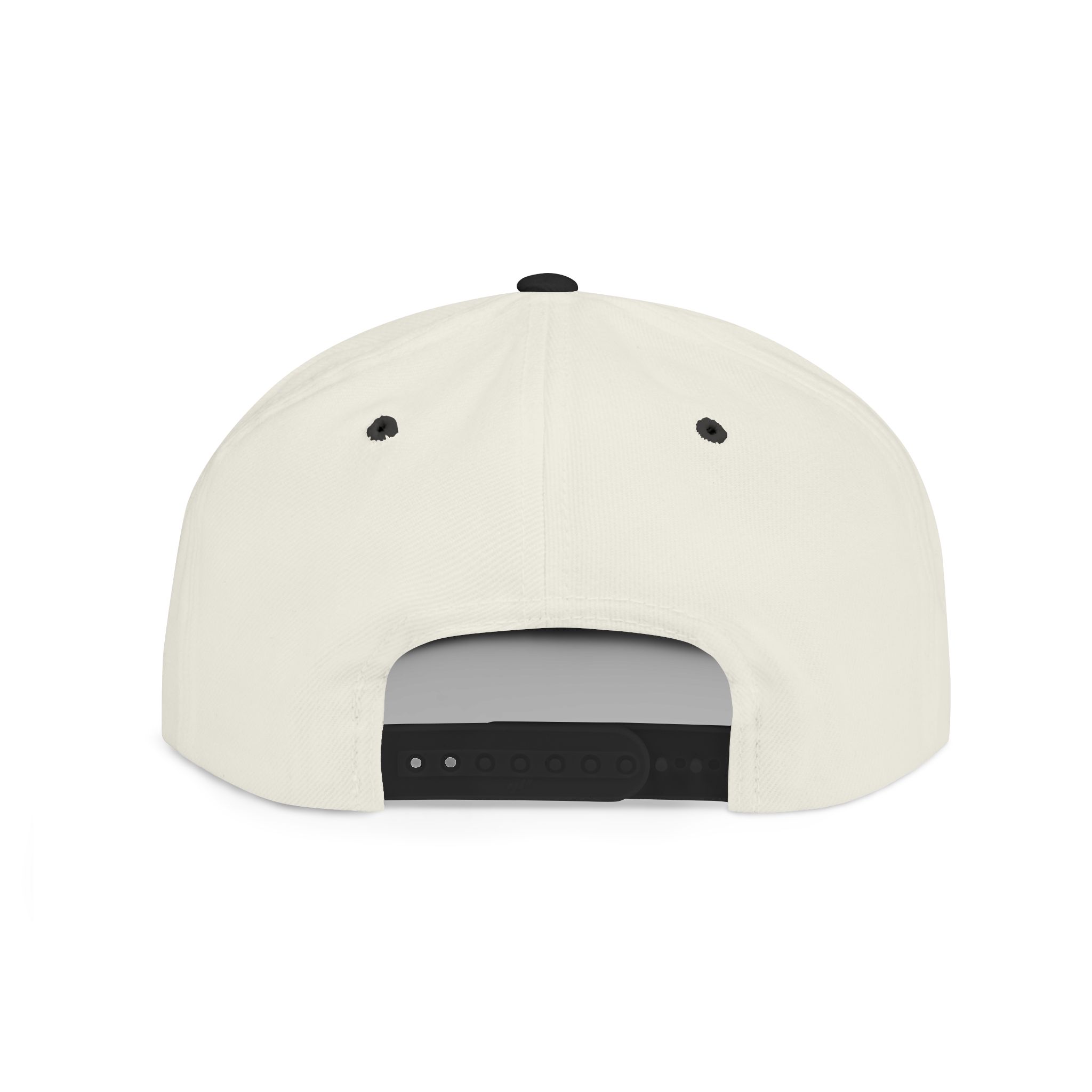 Flat Bill Snapback Hat — “Entering Between Two Rinks” Embroidered Hockey Cap - Image 6
