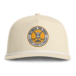 Rope Cap — “Between Two Rinks” Hockey Lifestyle Patch Hat
