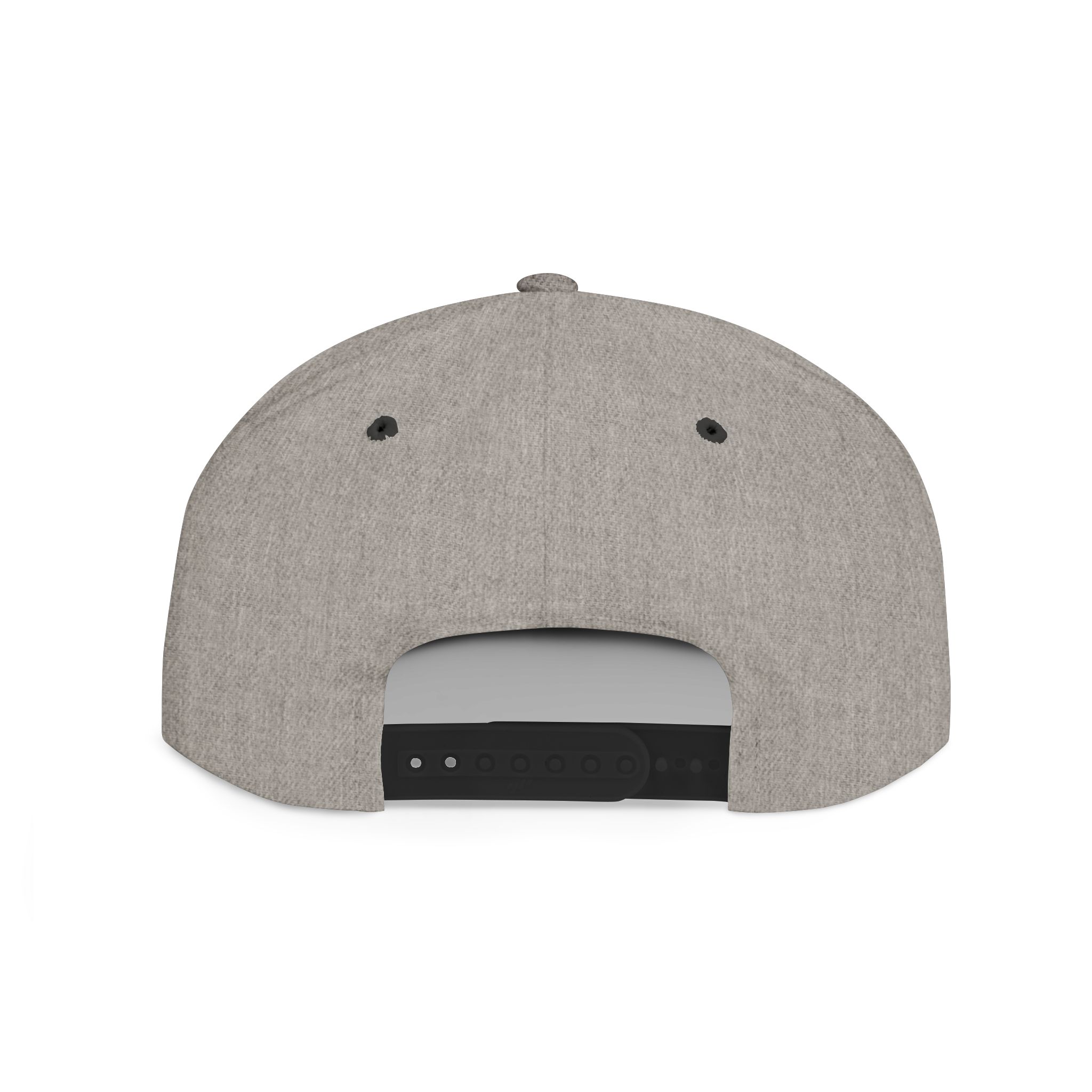 Flat Bill Snapback Hat — “Entering Between Two Rinks” Embroidered Hockey Cap - Image 2